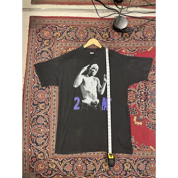 Vintage 2pac I Get Around Black T Shirt Size XL - Picture 8 of 9